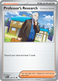 124/131 - Professor's Research (Professor Rowan) - Poké Ball Reverse Holo - Prismatic Evolutions