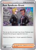 081/084 - Rust Syndicate Grunt - Reverse Holo - Pitch Black