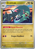 072/131 - Drakloak - Reverse Holo - Prismatic Evolutions