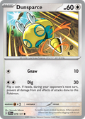 079/131 - Dunsparce - Poké Ball Reverse Holo - Prismatic Evolutions