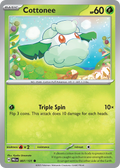 007/131 - Cottonee - Poké Ball Reverse Holo - Prismatic Evolutions