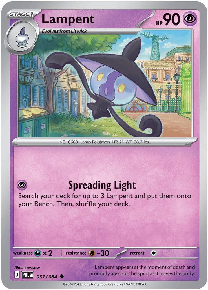 037/084 - Lampent - Reverse Holo - Pitch Black