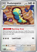 080/131 - Dudunsparce - Holo - Prismatic Evolutions