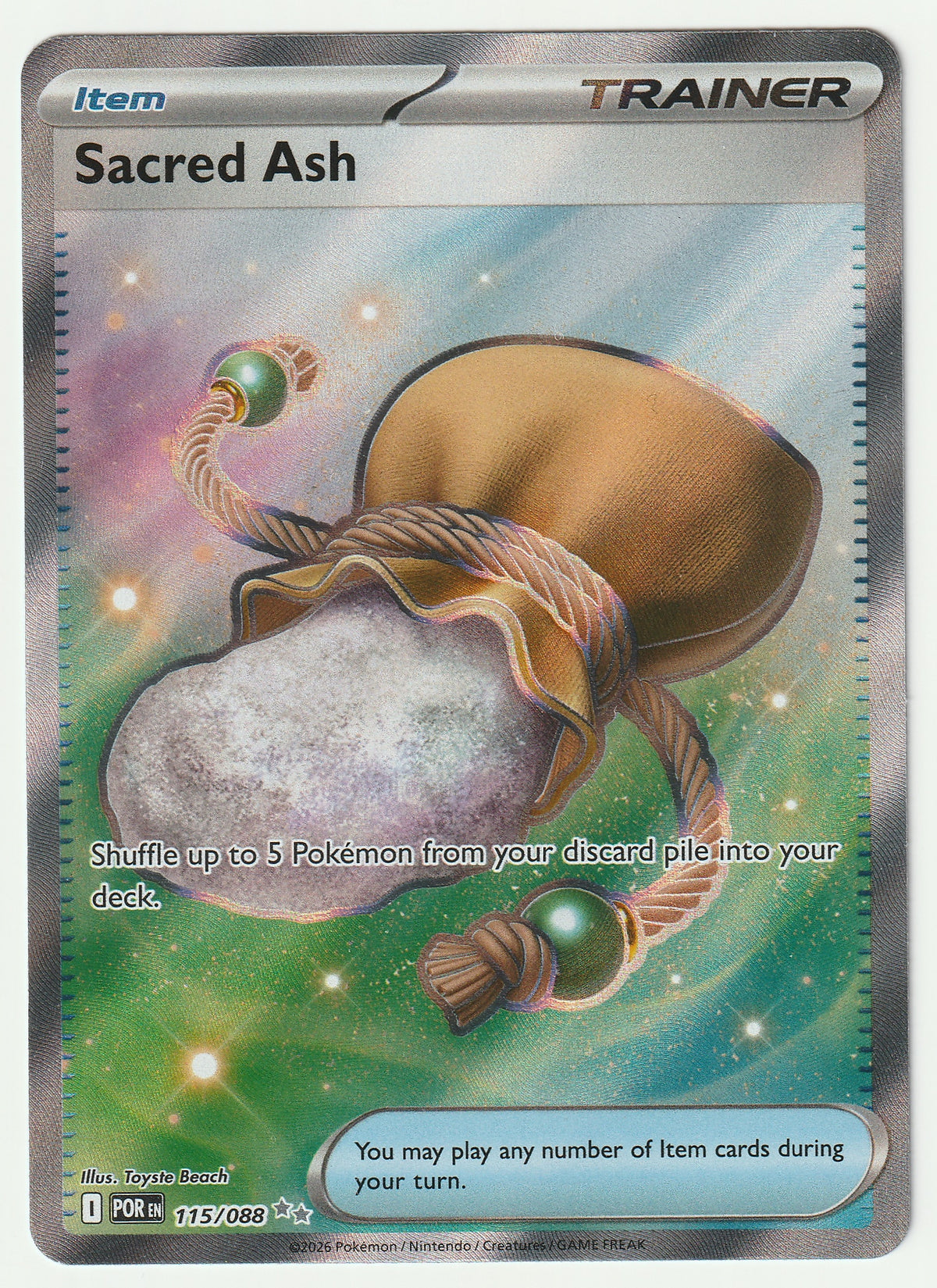 115/088 - Sacred Ash - Ultra Rare - Perfect Order