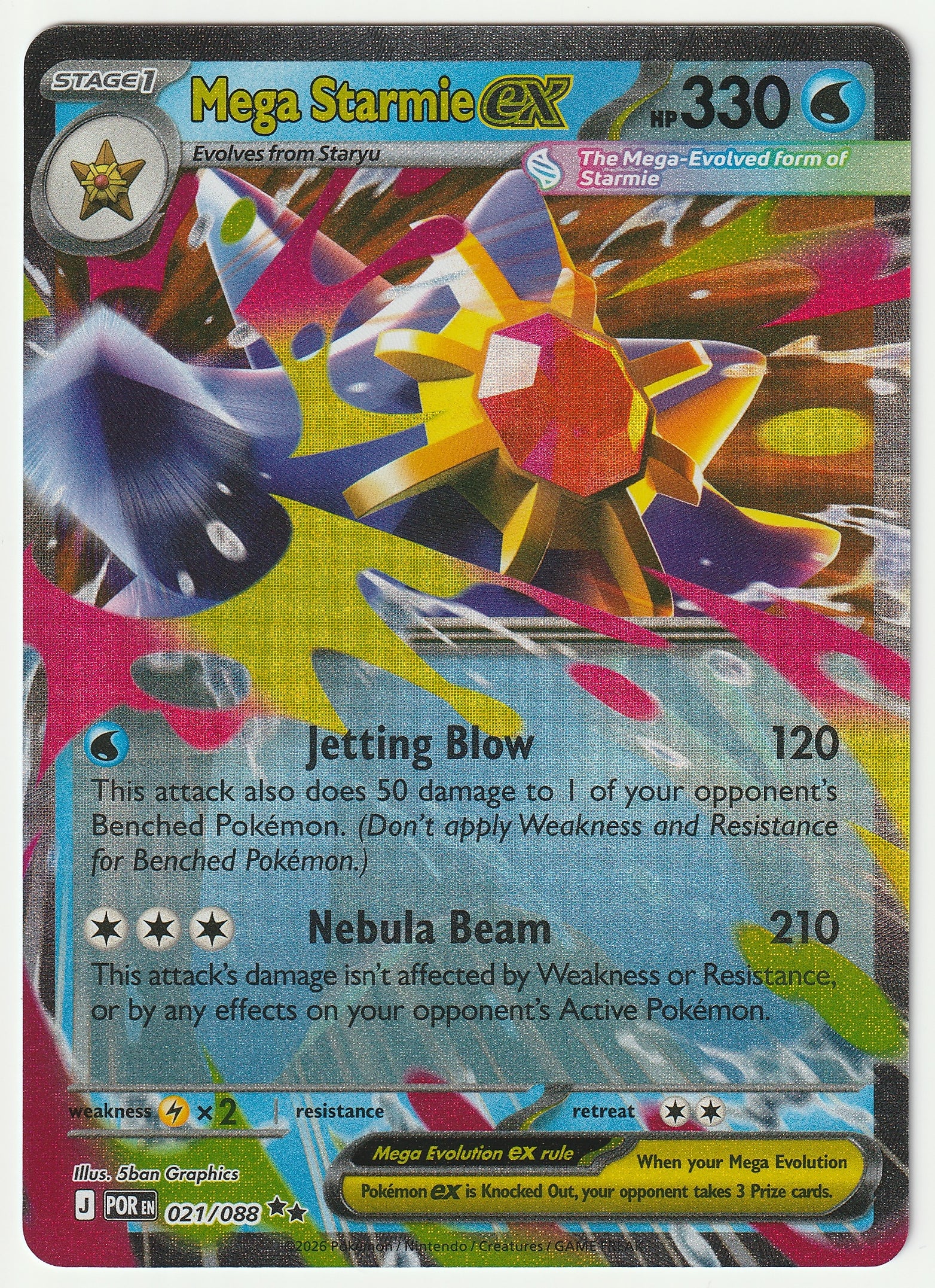 Mega Starmie EX