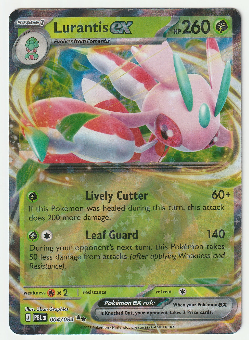 Lurantis EX - Ultra Rare