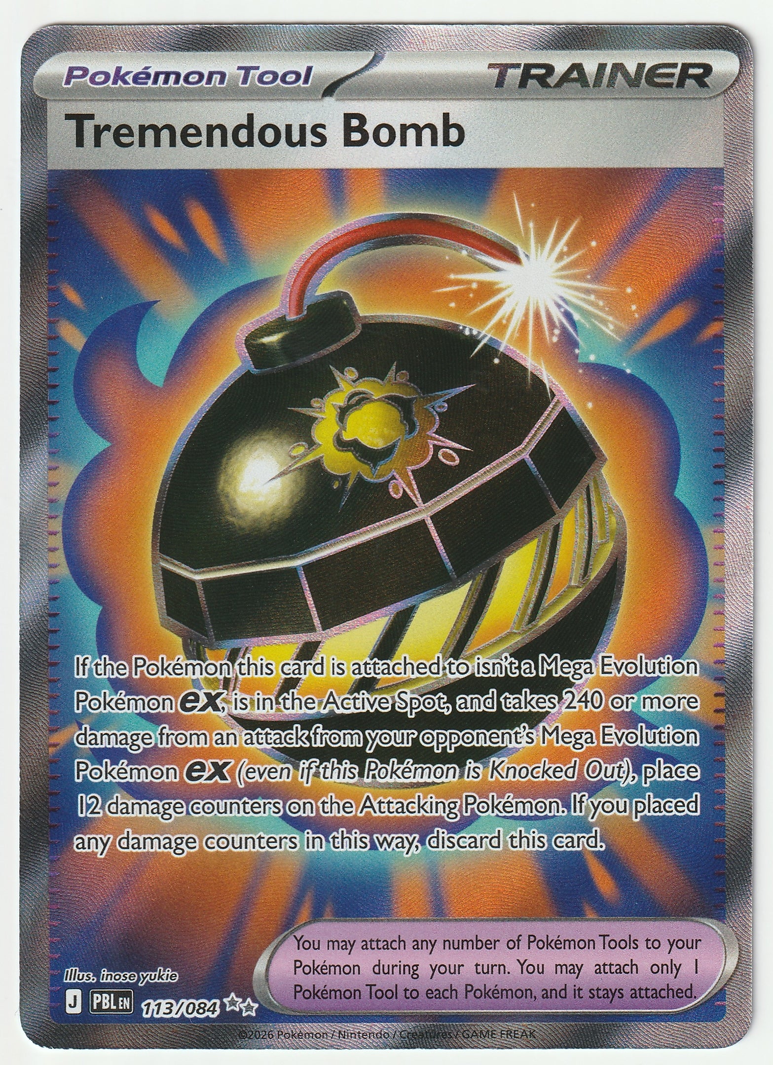 Tremendous Bomb