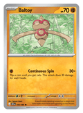 046/086 - Baltoy - Reverse Holo - Chaos Rising
