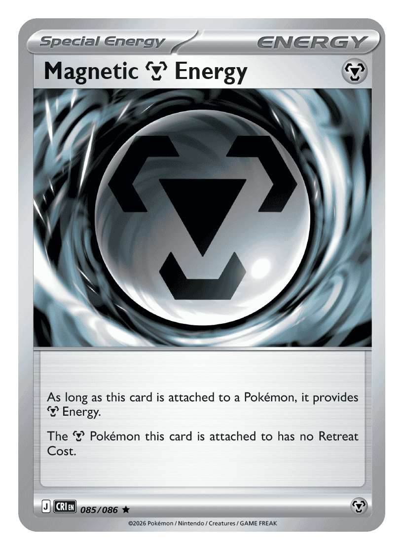 085/086 - Magnetic Metal Energy - Holo - Chaos Rising