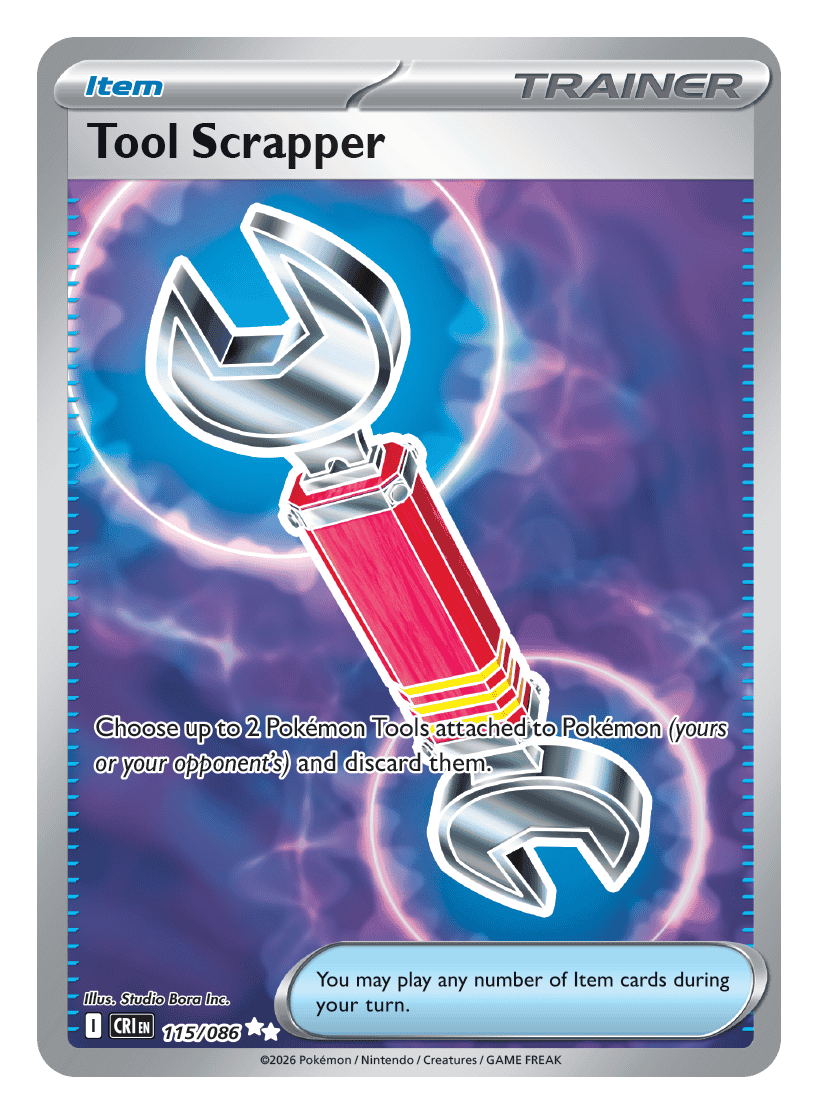 115/086 - Tool Scraper - Ultra Rare - Chaos Rising