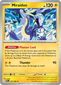028/084 - Miraidon - Reverse Holo - Pitch Black
