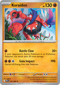 047/084 - Koraidon - Reverse Holo - Pitch Black