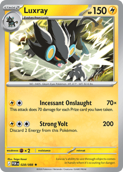 028/088 - Luxray - Holo - Perfect Order