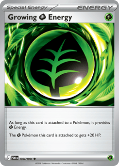 086/088 - Growing Grass Energy - Holo - Perfect Order