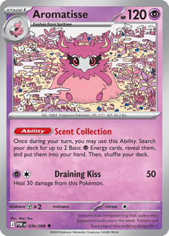 036/088 - Aromatisse - Reverse Holo - Perfect Order