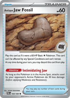 068/088 - Antique Jaw Fossil - Reverse Holo - Perfect Order