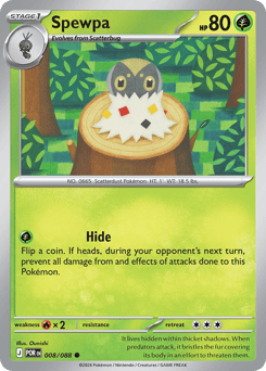 008/088 - Spewpa - Reverse Holo - Perfect Order