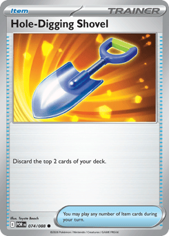 074/088 - Hole-Digging Shovel - Reverse Holo - Perfect Order