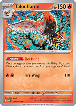 014/088 - Talonflame - Reverse Holo - Perfect Order