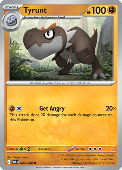 044/088 - Tyrunt - Reverse Holo - Perfect Order