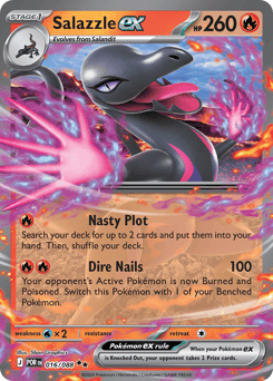 016/088 - Salazzle EX - Double Rare - Perfect Order