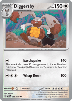 065/088 - Diggersby - Reverse Holo - Perfect Order