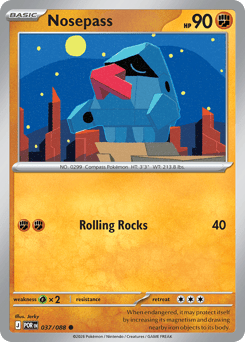 037/088 - Nosepass - Reverse Holo - Perfect Order