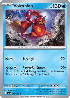 025/088 - Volcanion - Reverse Holo - Perfect Order