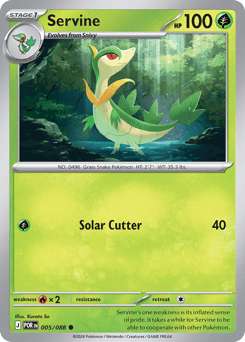 005/088 - Servine - Reverse Holo - Perfect Order