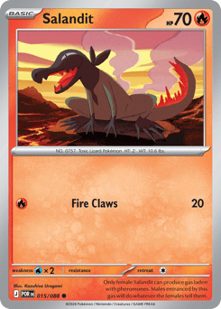 015/088 - Salandit - Reverse Holo - Perfect Order