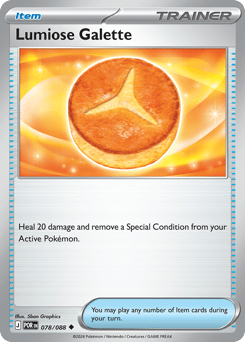 078/088 - Lumiose Galette - Reverse Holo - Perfect Order