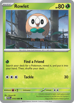 010/088 - Rowlet - Reverse Holo - Perfect Order